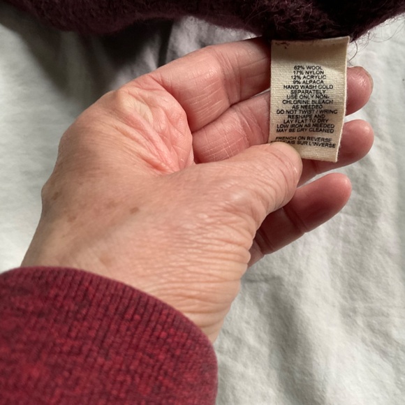 Sleeping On Snow Wool Alpaca Blend Cardigan Women’s Small - Picture 12 of 13